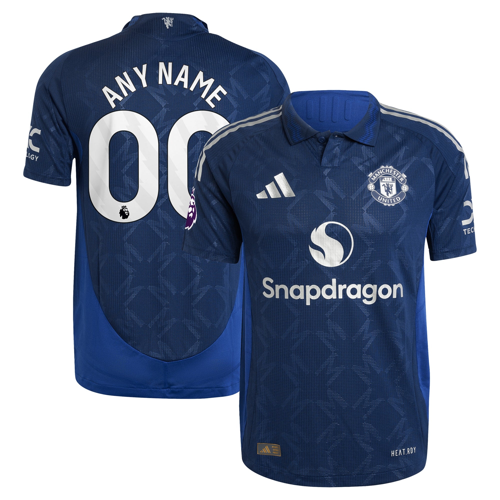 Manchester United 2024/25 Away Customized Soccer Shirt - Navy