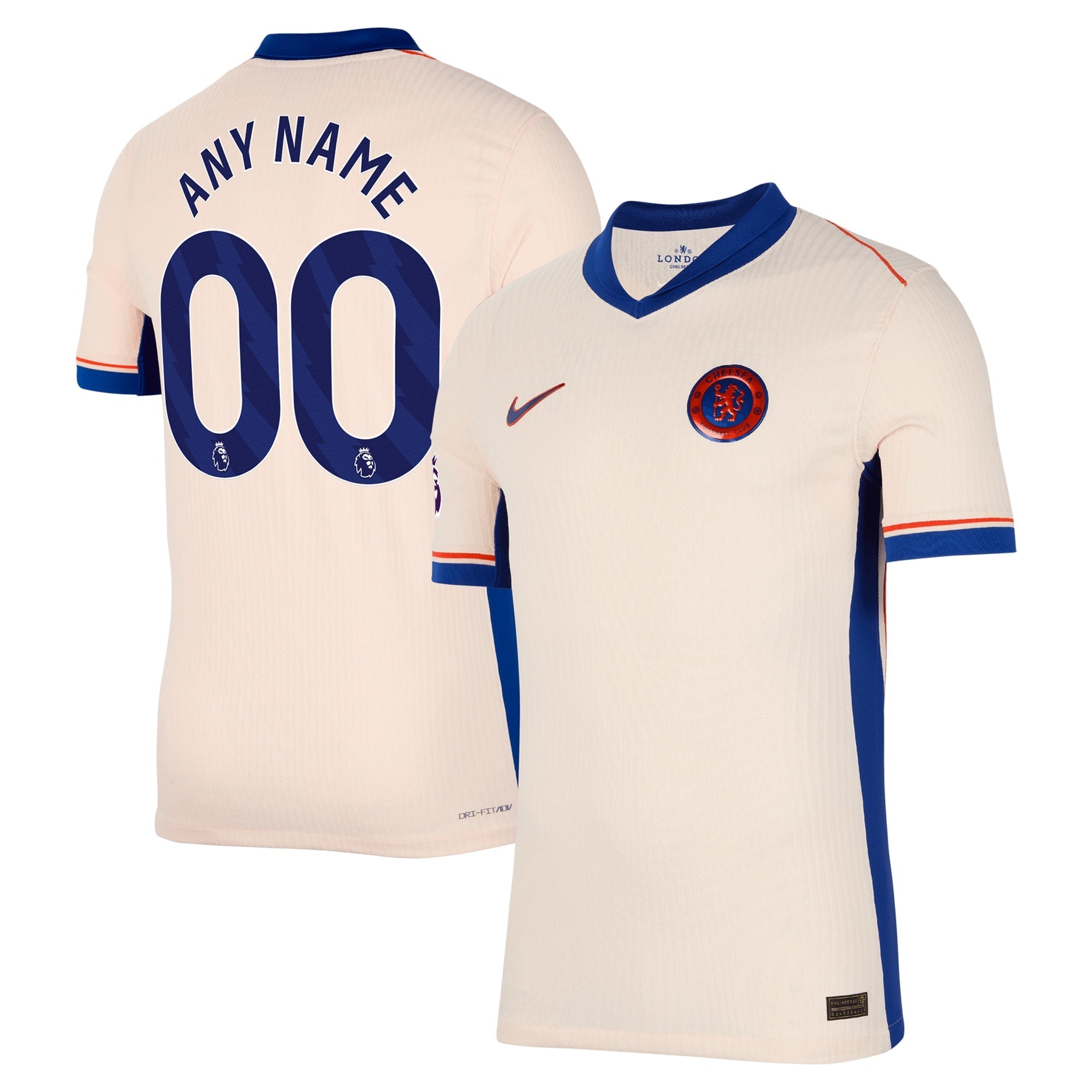 Chelsea 2024/25 Away Customized Soccer Shirt - Orange