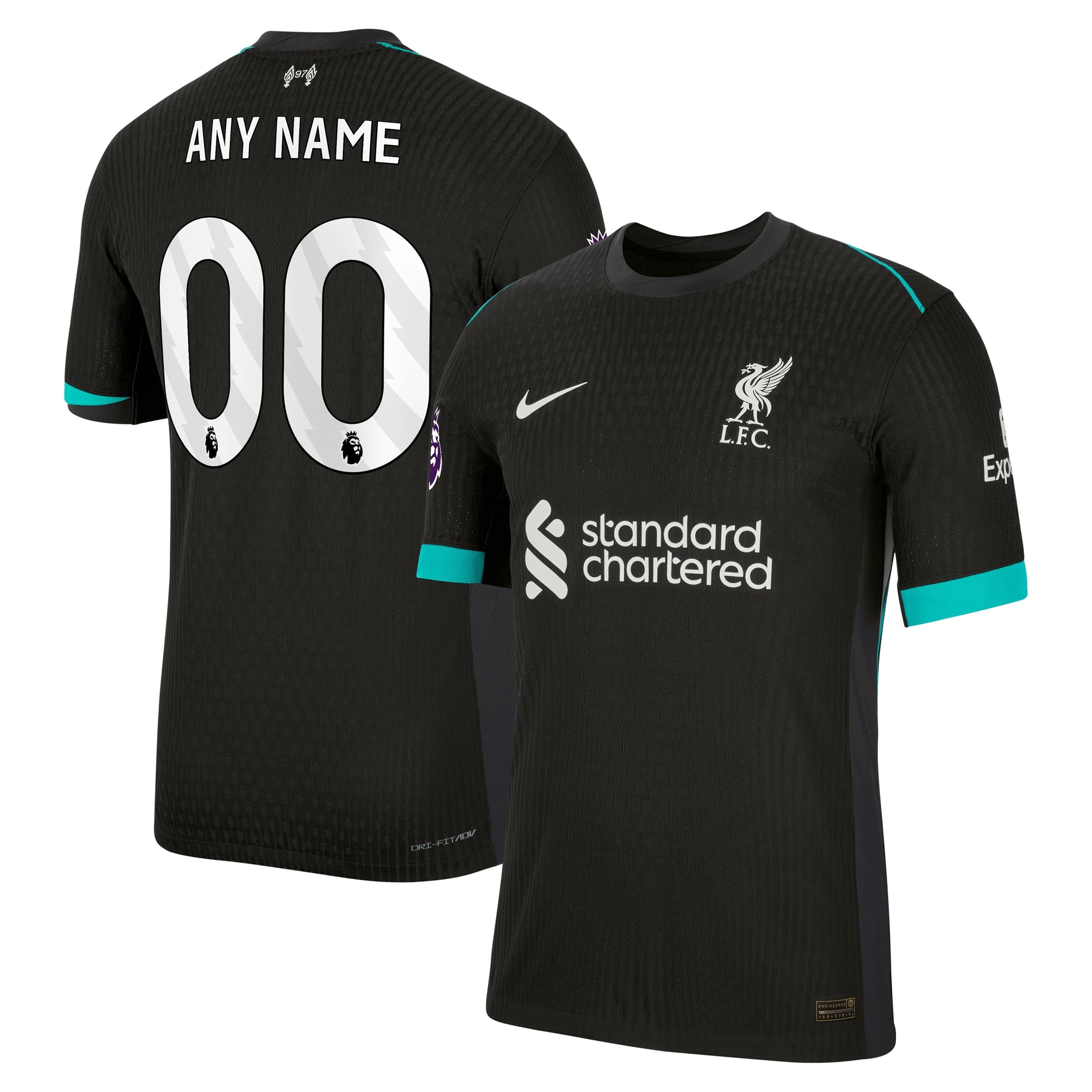 Liverpool 2024/25 Away Custom Soccer Shirt - Forest Green