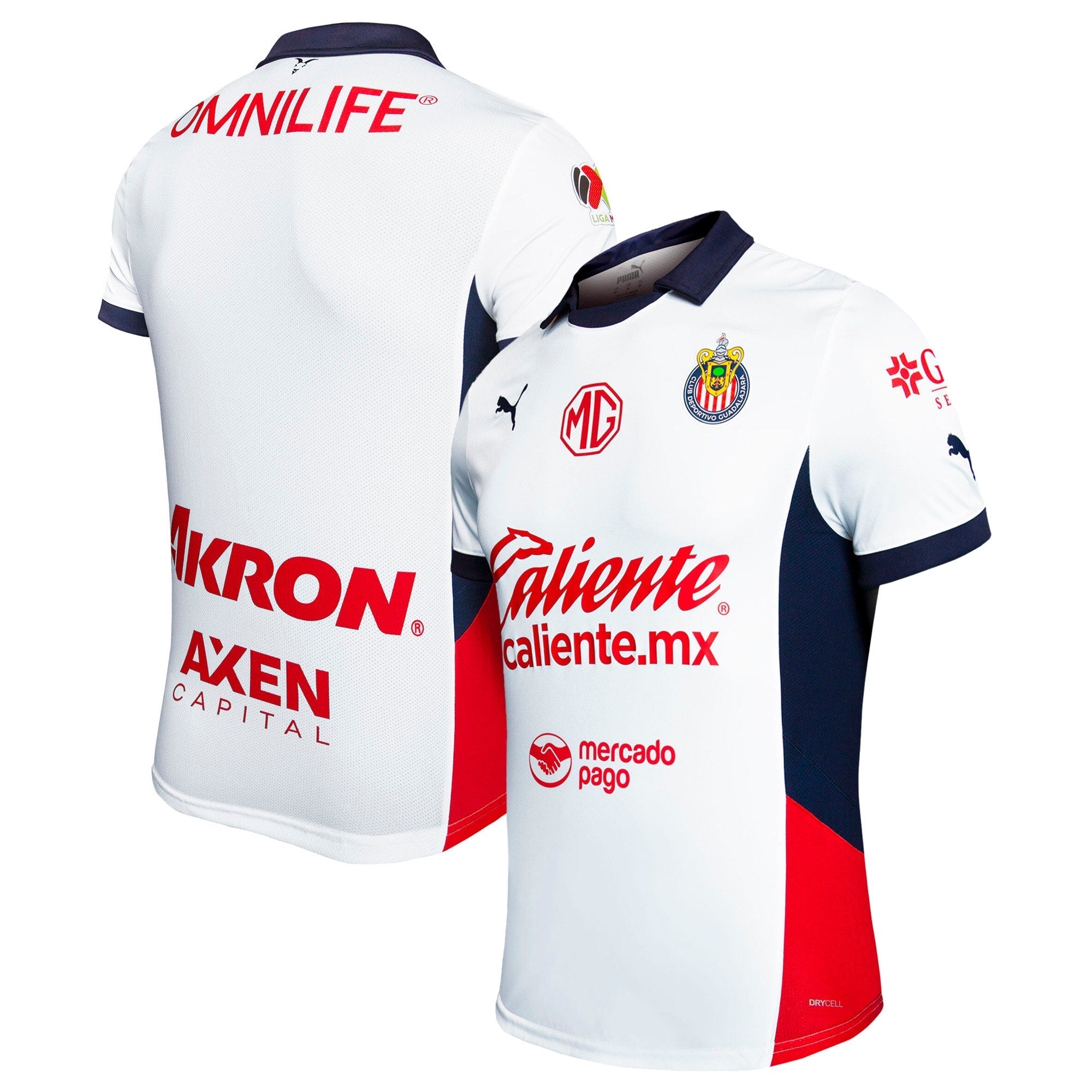 Chivas 2024/25 Away Custom Soccer Shirt - White