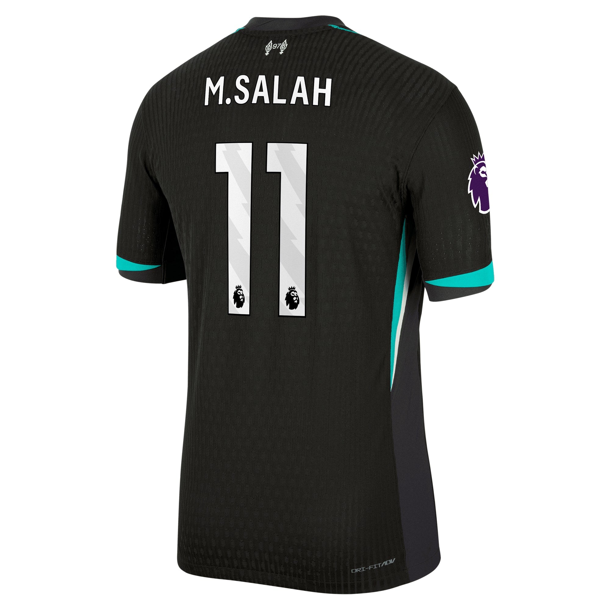 Mohamed Salah Liverpool 2024/25 Away Soccer Shirt - Forest Green