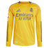 Real Madrid 2024/25 Away Long Sleeve Custom Soccer Shirt - Orange