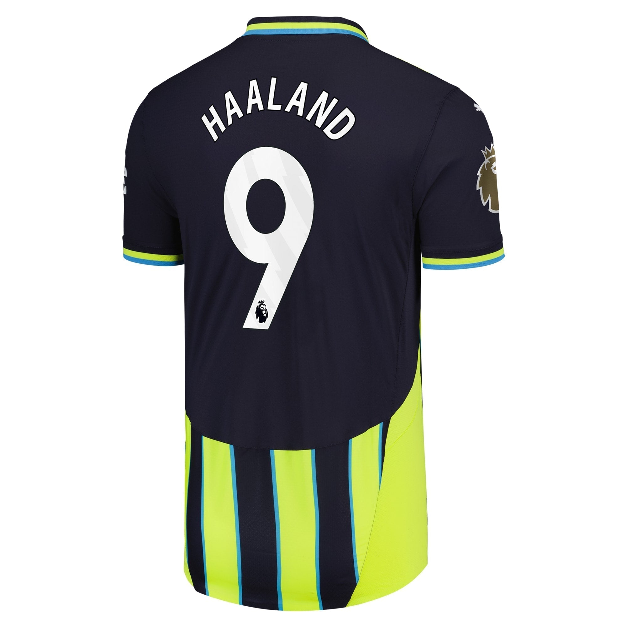 Erling Haaland Manchester City 2024/25 Away Player Soccer Shirt - Navy