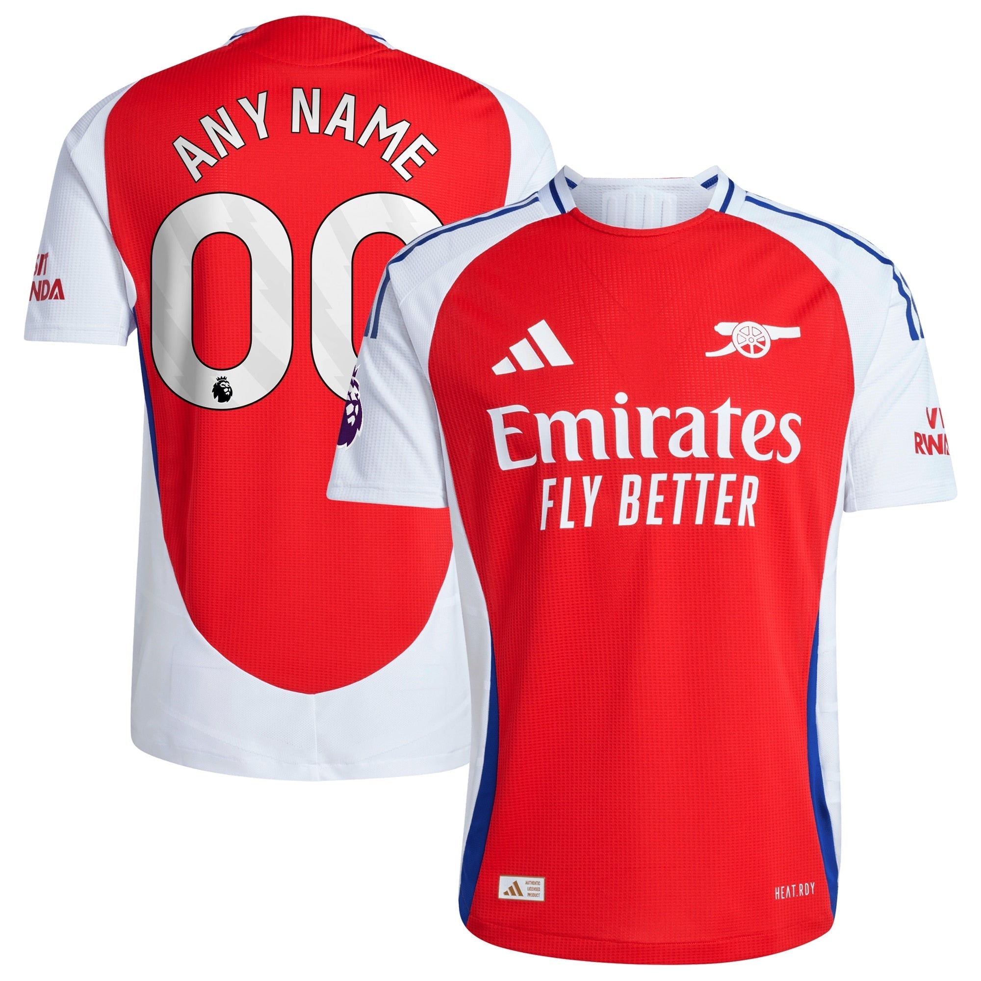 Arsenal  2024/2025 Home Customized Soccer Shirt – Red