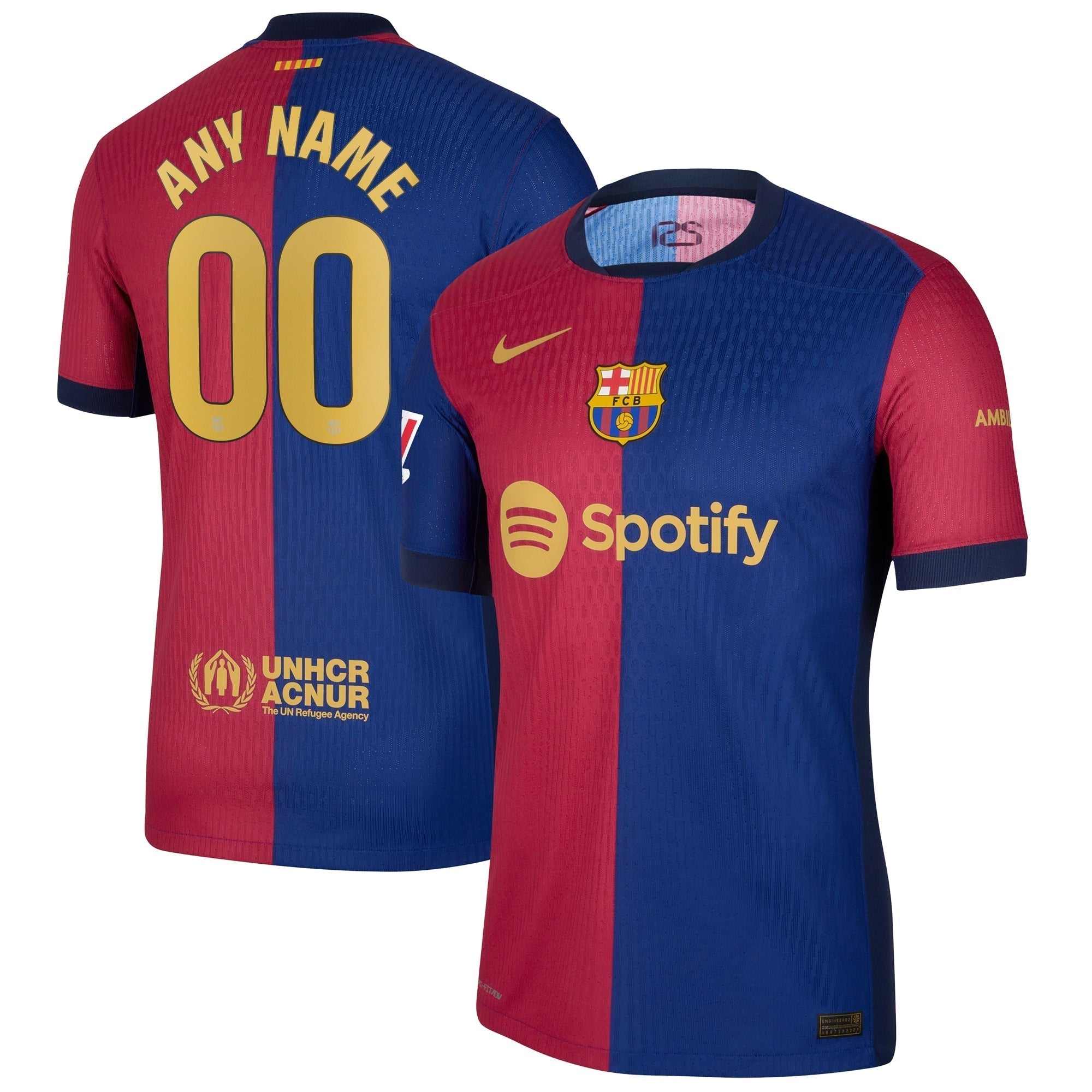 Barcelona 2024/25 Home Custom Soccer Shirt - Royal