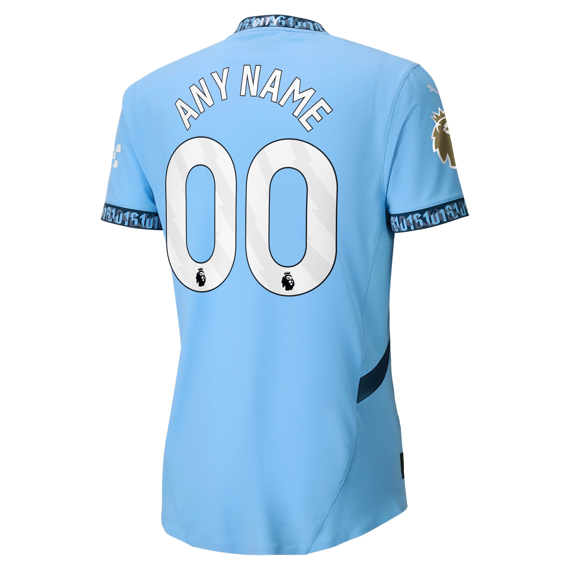 Manchester City  2024/2025 Home Customized Soccer Shirt - Light Blue