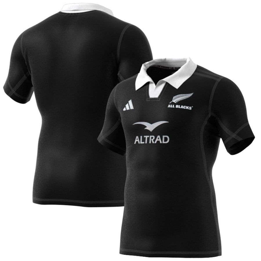 New Zealand Rugby  2024/2025 Home Soccer Shirt - Black