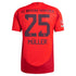 Thomas Müller Bayern Munich  2024/2025 Home Player Soccer Shirt - Red
