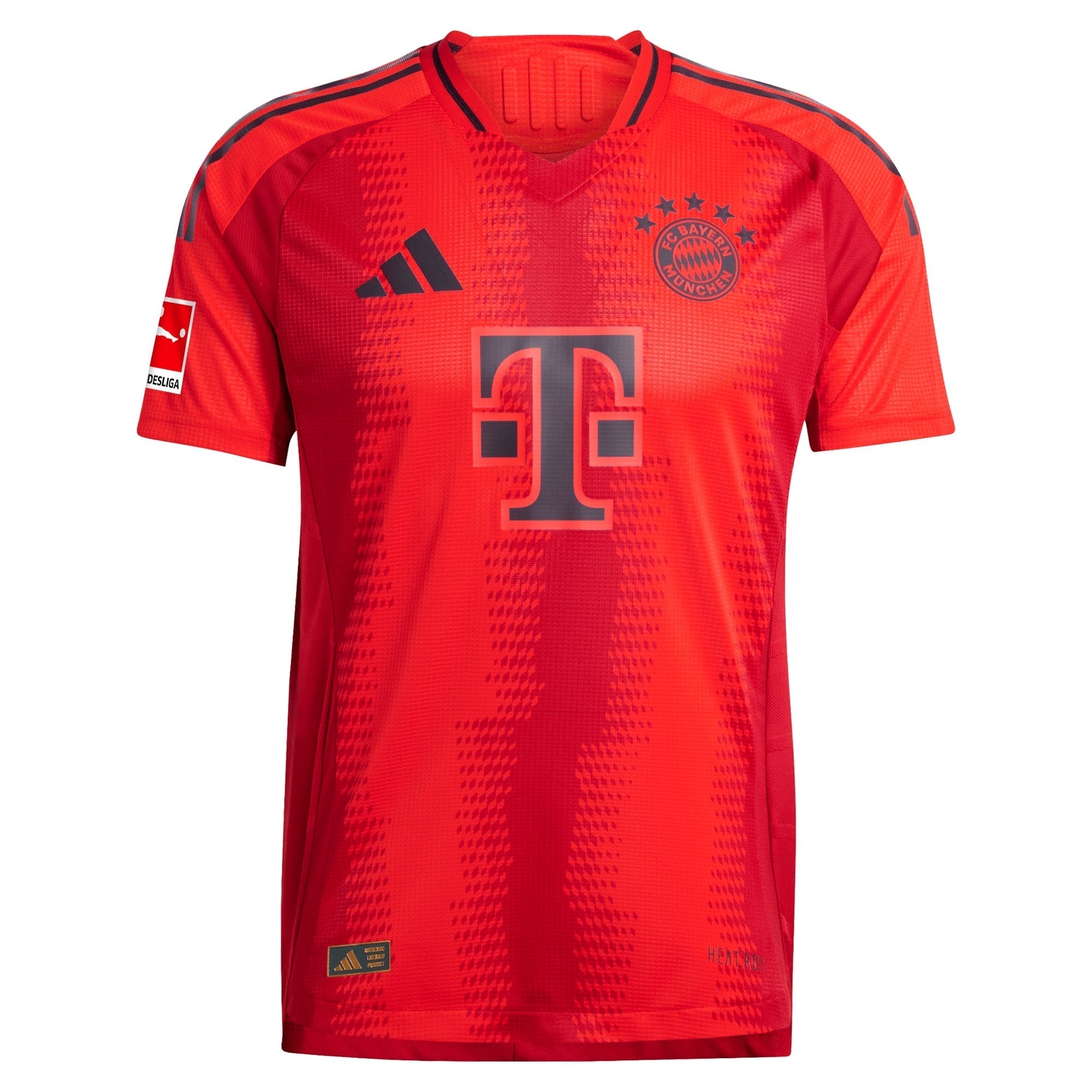 Jamal Musiala Bayern Munich  2024/2025 Home Player Soccer Shirt - Red