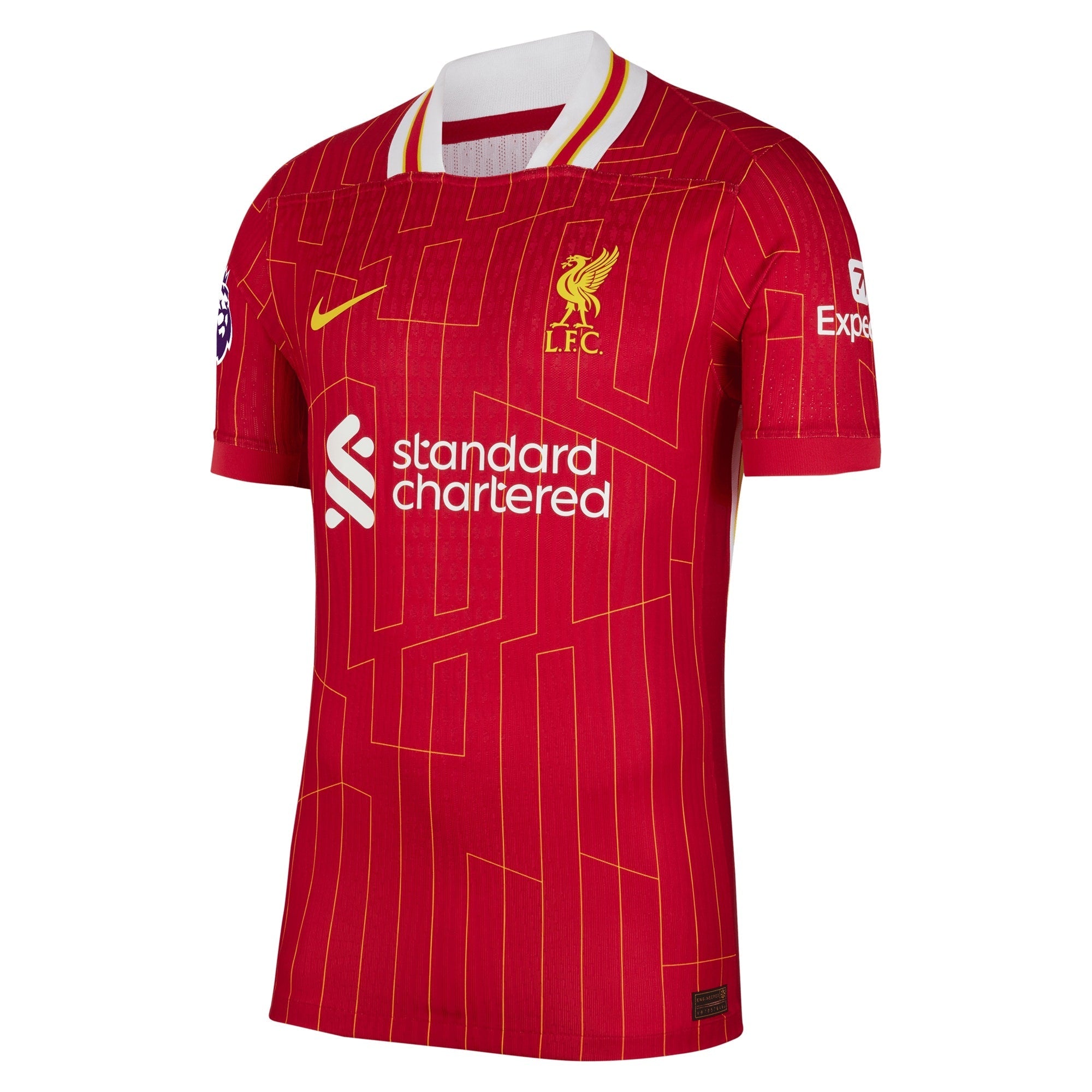 Virgil van Dijk Liverpool 2024/2025 Home Player Soccer Shirt – Red
