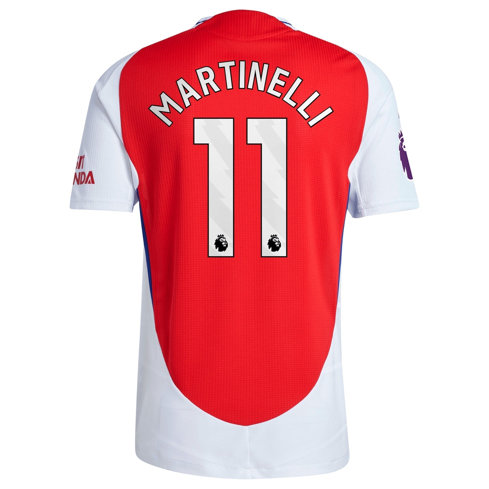 Gabriel Martinelli Arsenal  2024/2025 Home Player Soccer Shirt – Red
