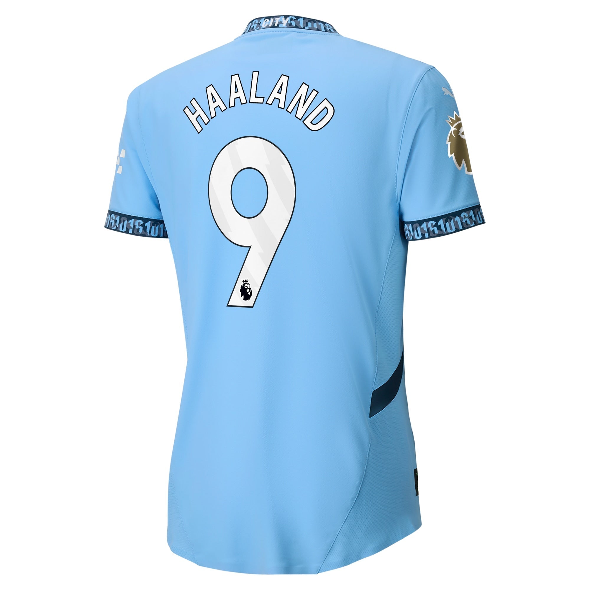 Erling Haaland Manchester City  2024/2025 Home Player Soccer Shirt - Light Blue
