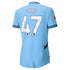 Phil Foden Manchester City  2024/2025 Home Player Soccer Shirt - Light Blue