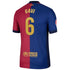 Gavi Barcelona 6 2024/25 Home Player Soccer Shirt - Royal