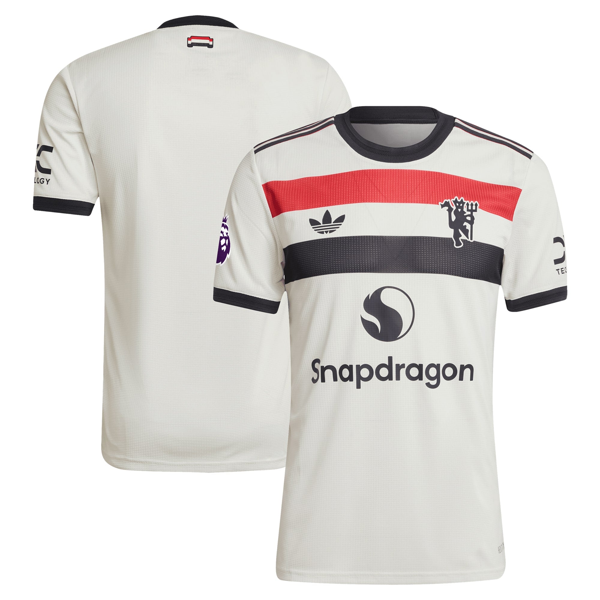 Manchester United 2024/25 Third Custom Soccer Shirt - Cream