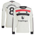 Bruno Fernandes Manchester United 2024/25 Third Long Sleeve Soccer Shirt - Cream