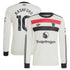 Marcus Rashford Manchester United 2024/25 Third Long Sleeve Soccer Shirt - Cream