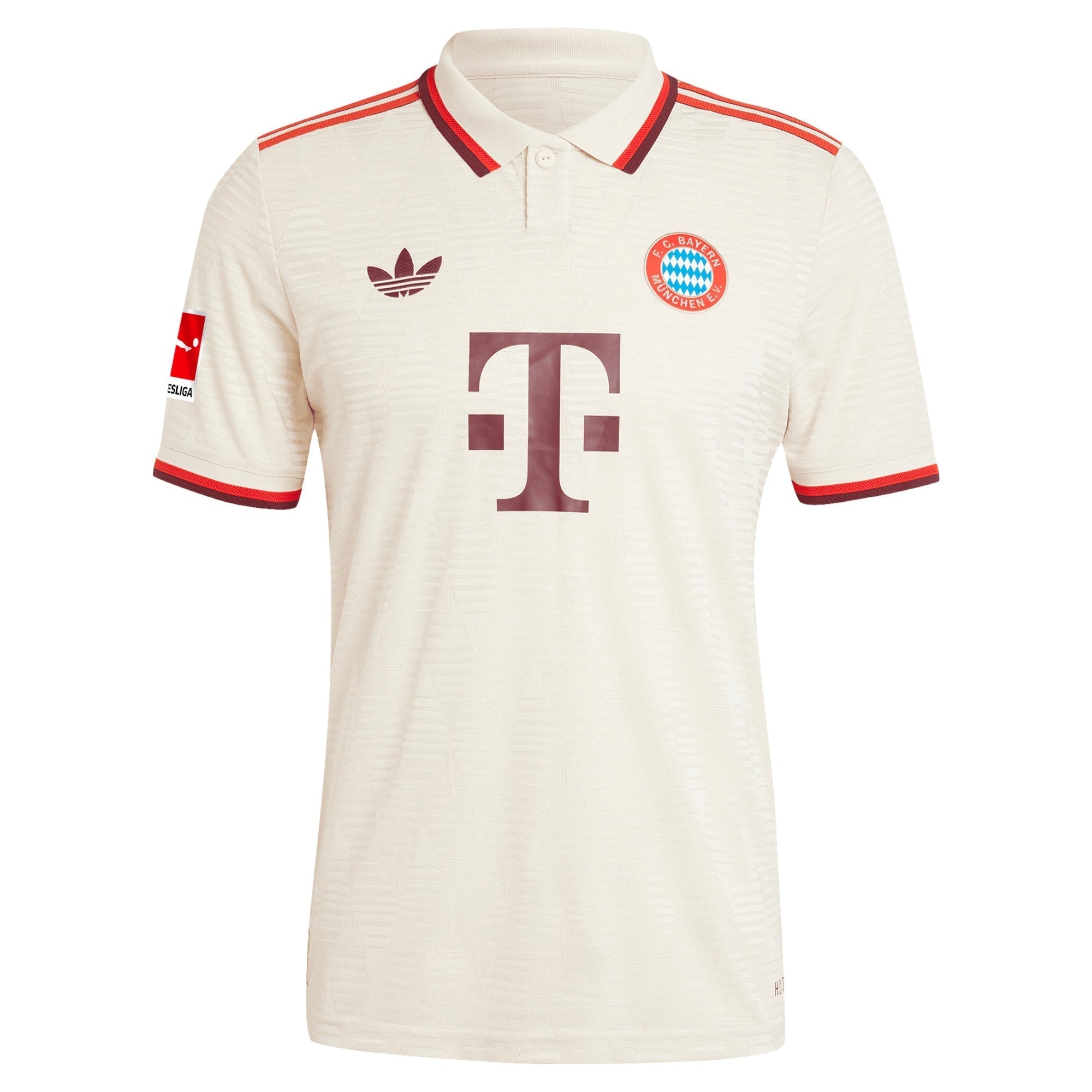 Harry Kane Bayern Munich 2024/25 Third Player Soccer Shirt - Cream