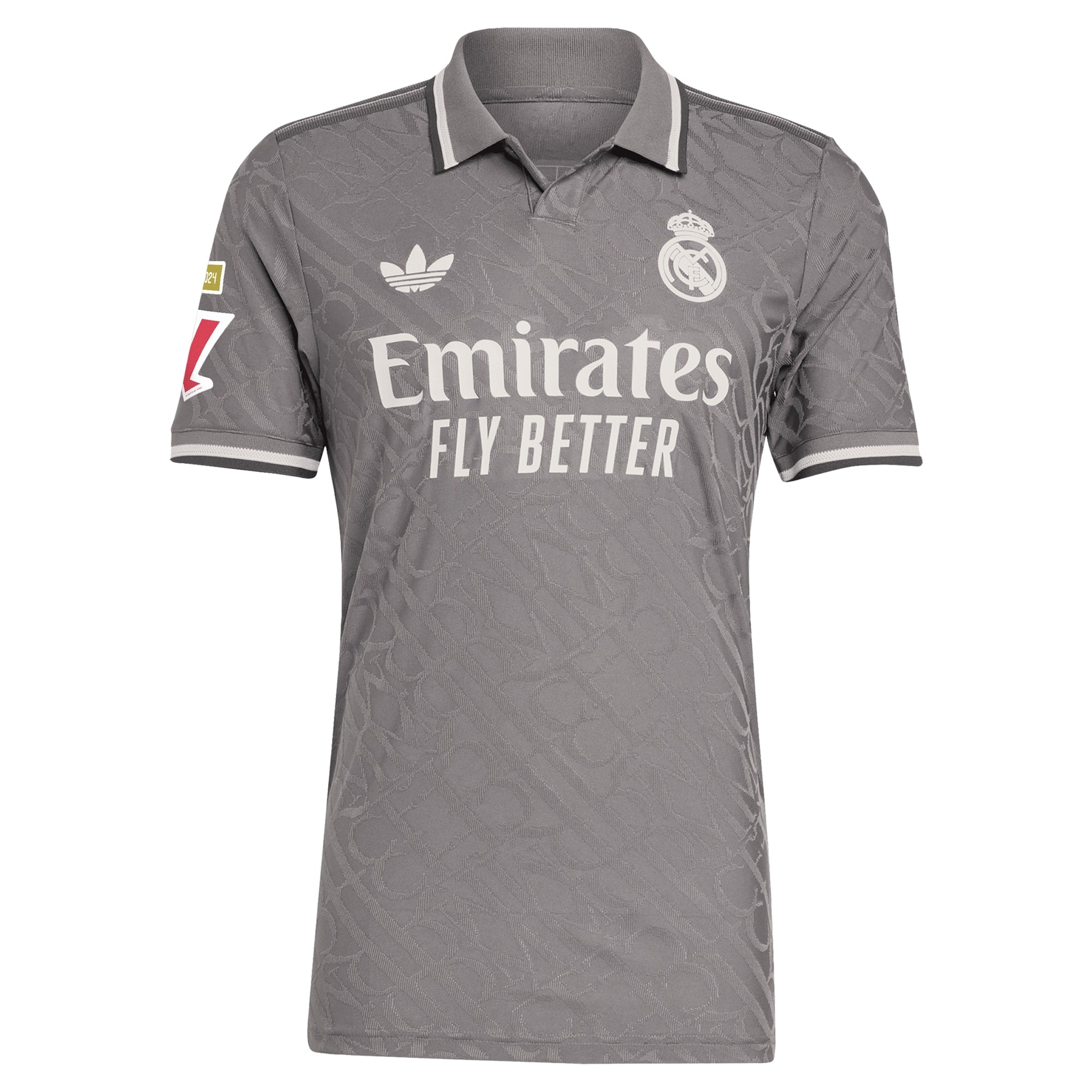 Jude Bellingham Real Madrid Originals 2024/25 Third Player Soccer Shirt - Charcoal