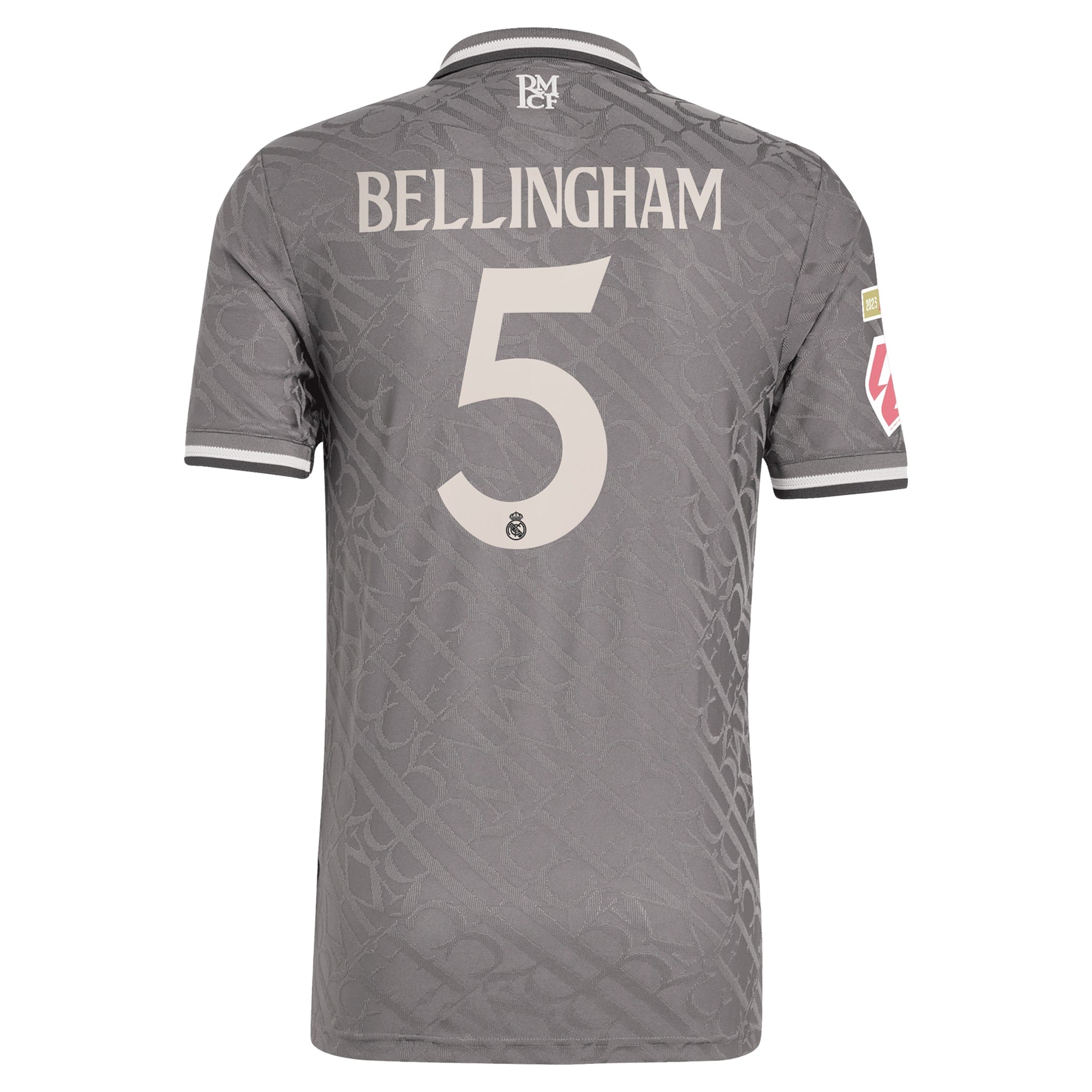Jude Bellingham Real Madrid Originals 2024/25 Third Player Soccer Shirt - Charcoal