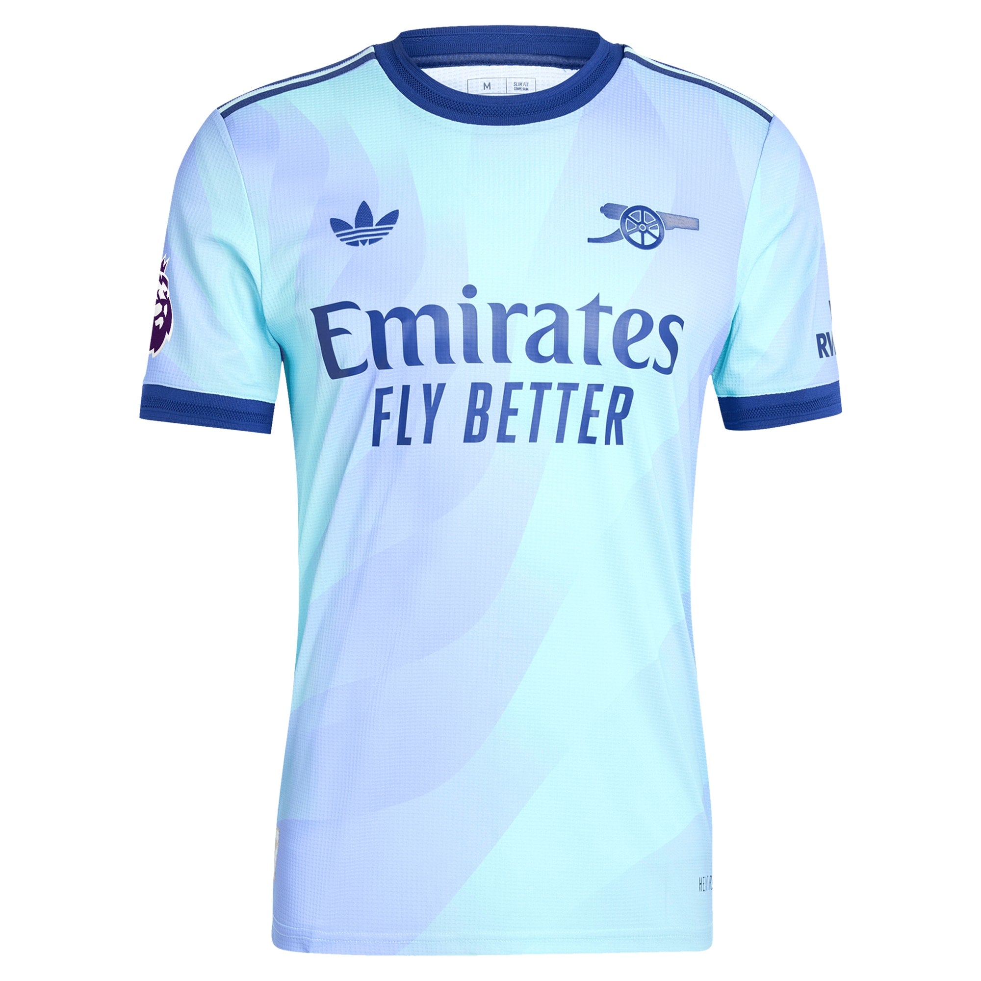 Bukayo Saka Arsenal 2024/25 Third Player Soccer Shirt - Aqua
