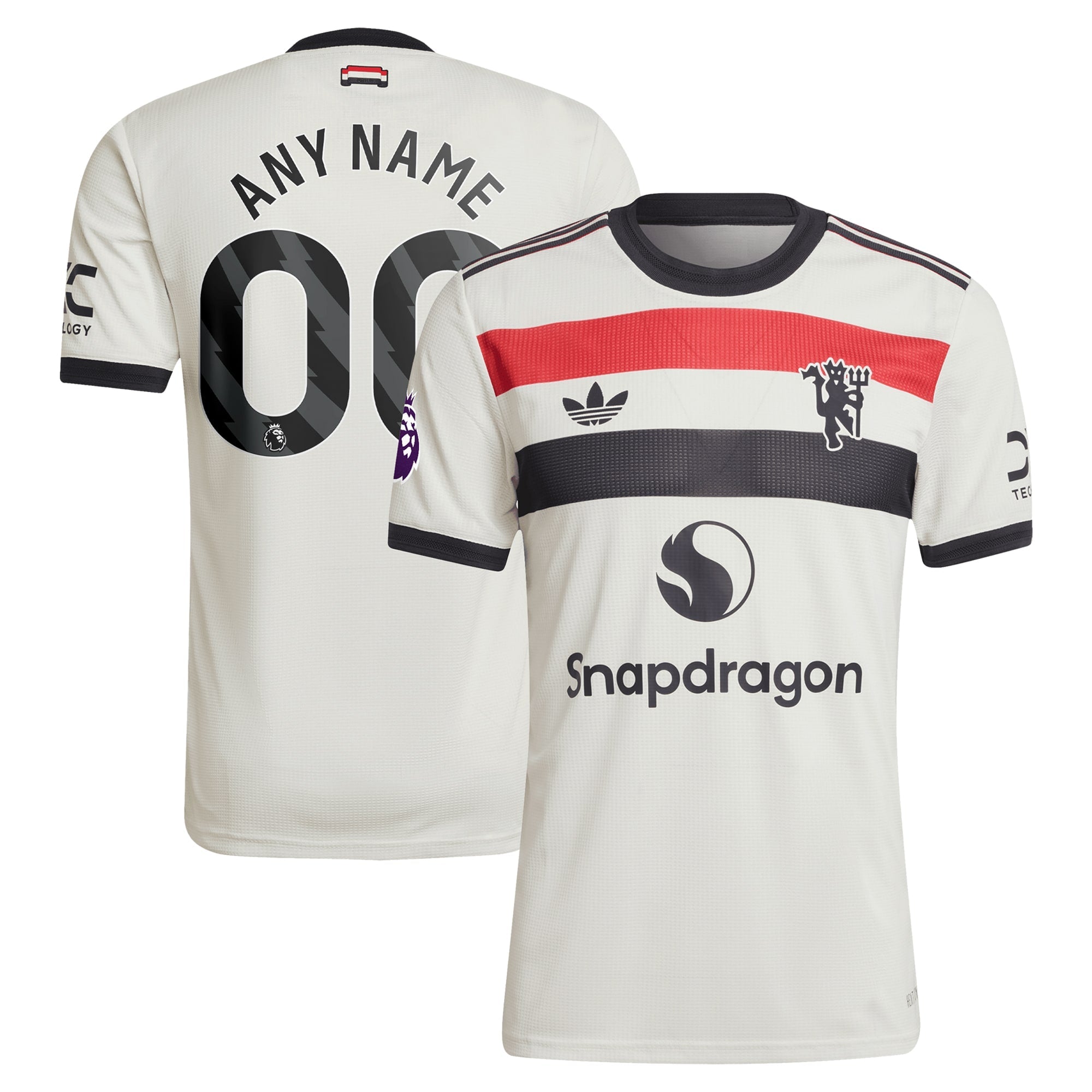 Manchester United 2024/25 Third Customized Soccer Shirt - Cream