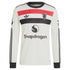 Manchester United 2024/25 Third Custom Long Sleeve Soccer Shirt - Cream