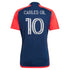 Carles Gil New England Revolution  2024 Boston Tea Party Player Soccer Shirt – Navy