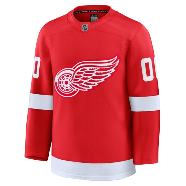 Hygo Shirts Detroit Red Wings Fanatics Home Premium Custom Jersey