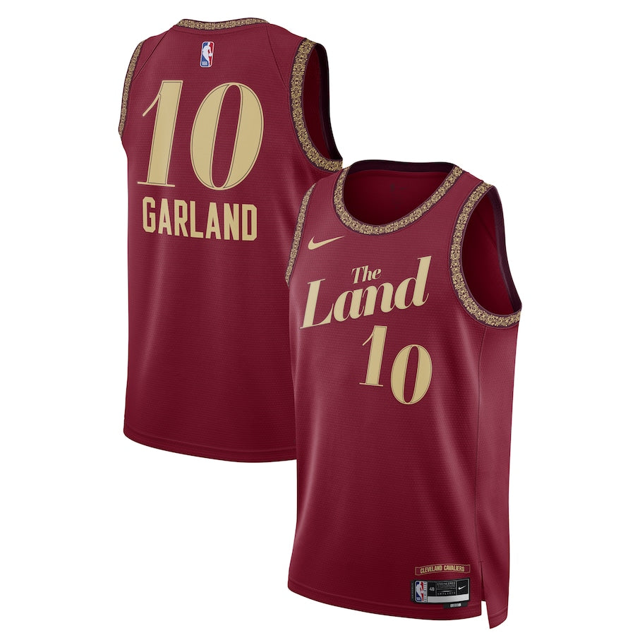 Darius Garland Cleveland Cavaliers  Unisex 2023/24 Swingman Shirt - Wine - City Edition