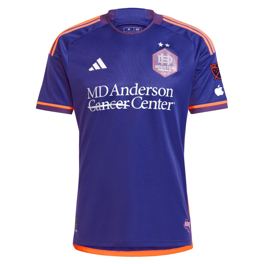 Héctor Herrera Houston Dynamo FC  2024 Still Holdin' Authentic Player Soccer Shirt – Purple