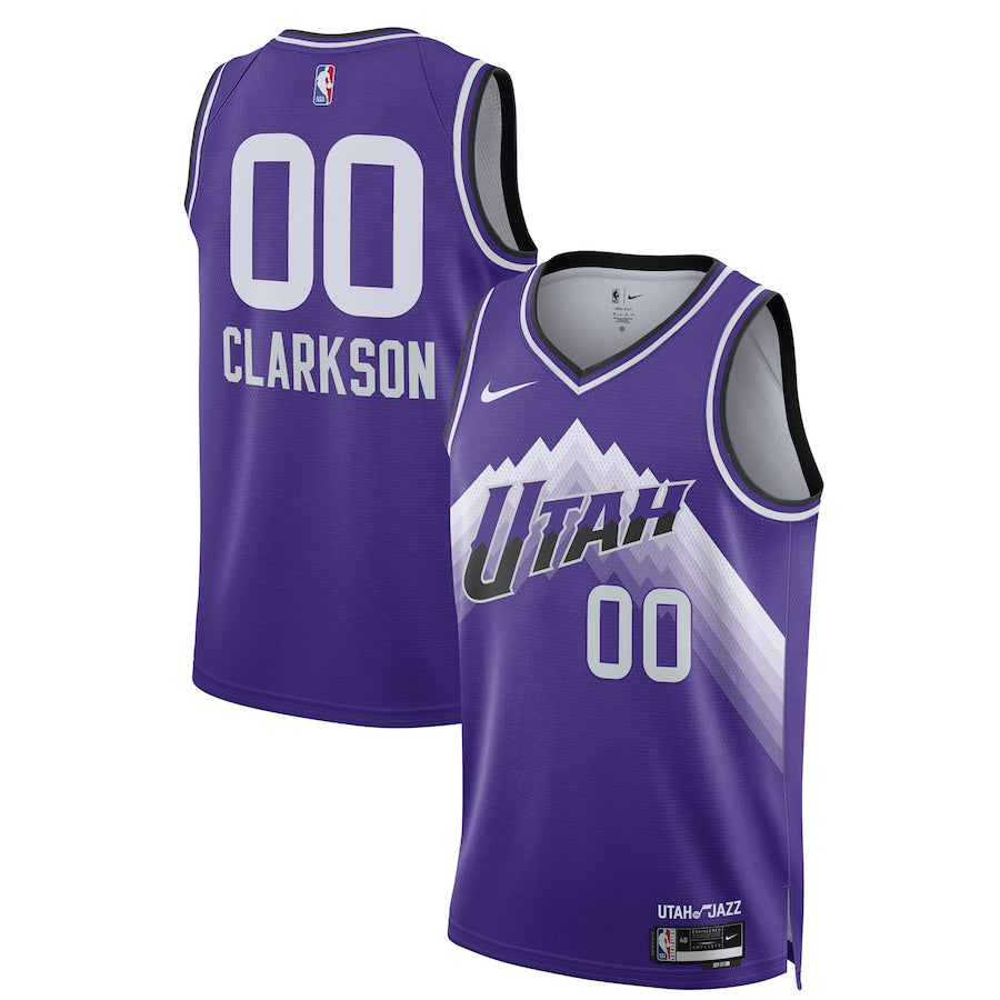 Jordan Clarkson Utah Jazz  Unisex 2023/24 Swingman Shirt - Purple - City Edition