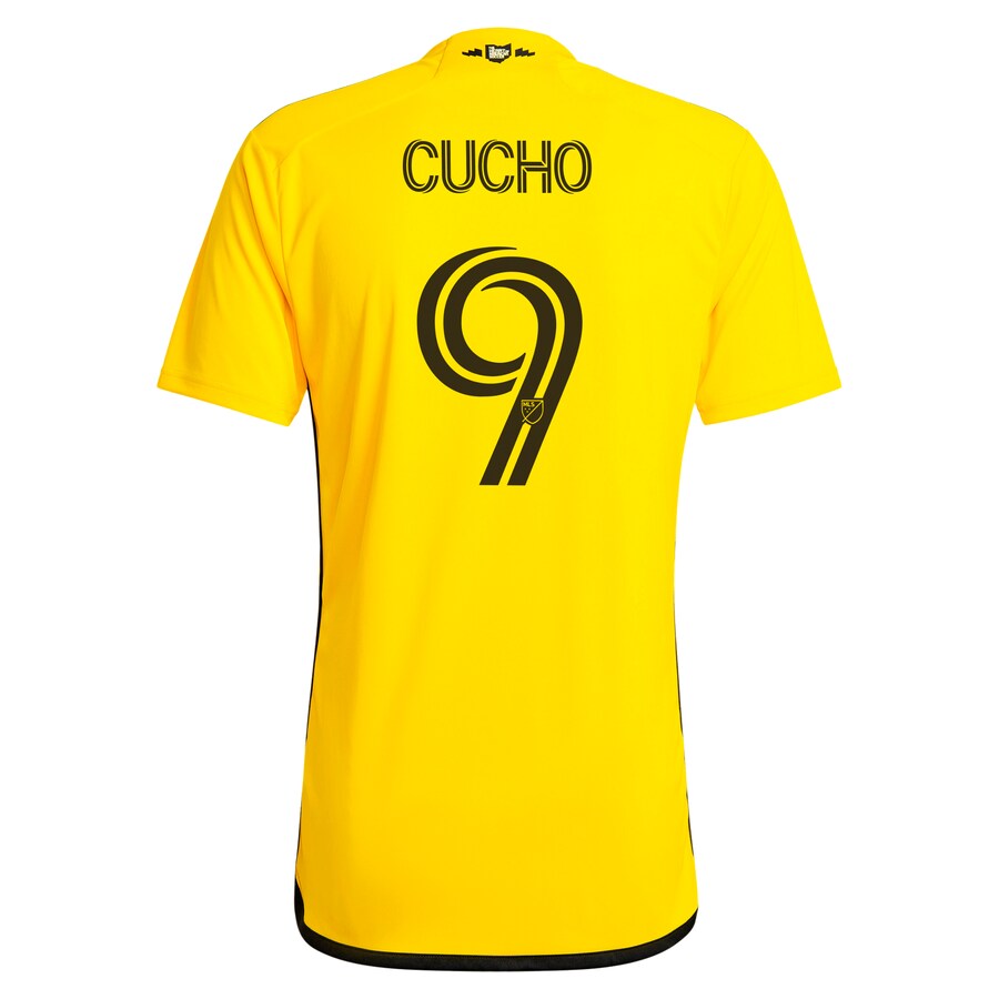 Cucho Hernández Columbus Crew  2024 The Home Kit Player Soccer Shirt - Yellow