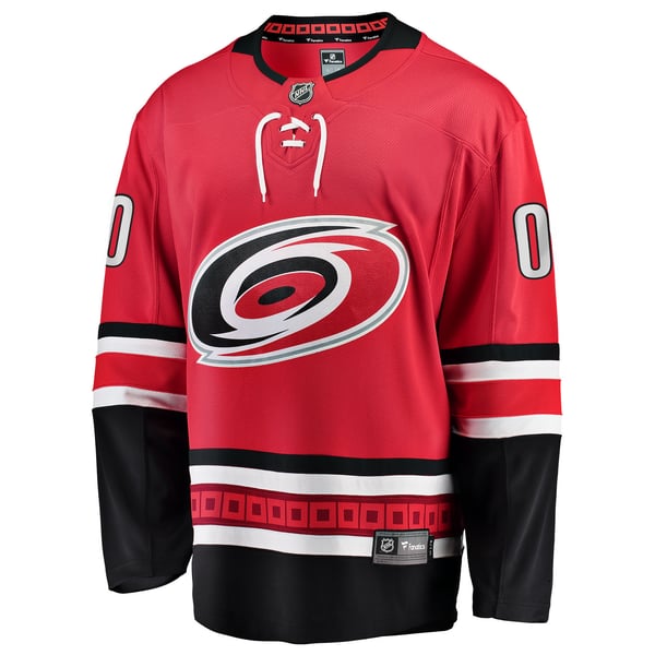 Hygo Shirts Carolina Hurricanes Fanatics Alternate Breakaway Custom Jersey