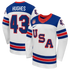 Hygo Shirts Nike Quinn Hughes US Hockey 2026 Away Jersey - White