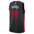Tyler Herro Miami Heat  Unisex 2023/24 Swingman Shirt - Black - City Edition