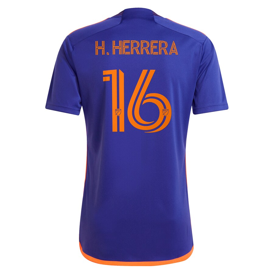 Héctor Herrera Houston Dynamo FC  2024 Still Holdin' Player Soccer Shirt – Purple