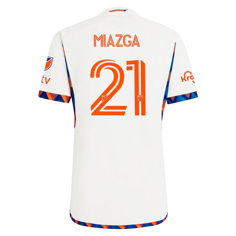 Matt Miazga FC Cincinnati  2024 The Canvas Kit Authentic Player Soccer Shirt - White