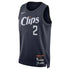 Kawhi Leonard LA Clippers  Unisex 2023/24 Swingman Shirt - Navy - City Edition