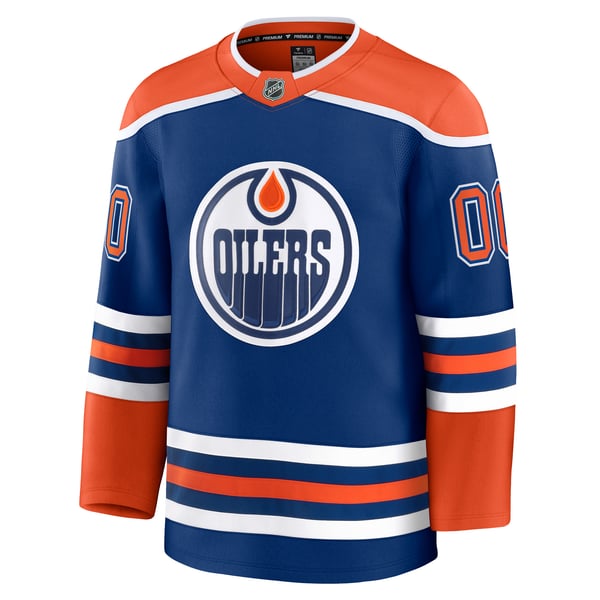 Hygo Shirts Edmonton Oilers Fanatics Home Premium Jersey Royal