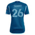Erik Thommy Sporting Kansas City  2024 Diamonds Our Forever Authentic Player Soccer Shirt – Navy