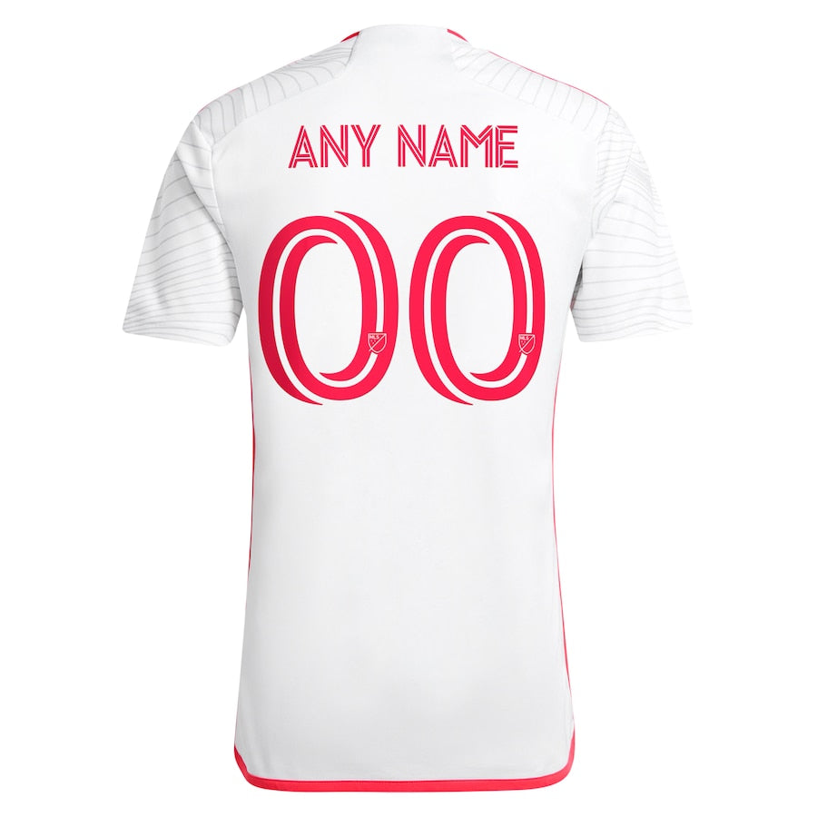 St. Louis City SC  2024 The Confluence Kit Customized Soccer Shirt - White