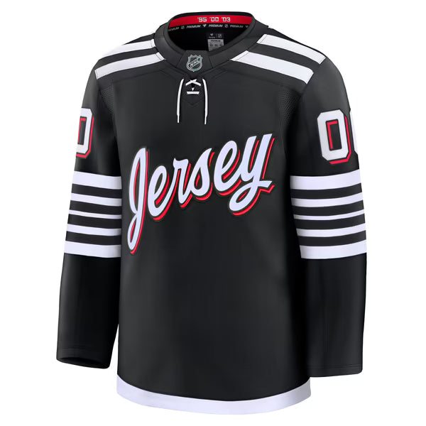 Hygo Shirts New Jersey Devils Fanatics Alternate Premium Jersey - Black