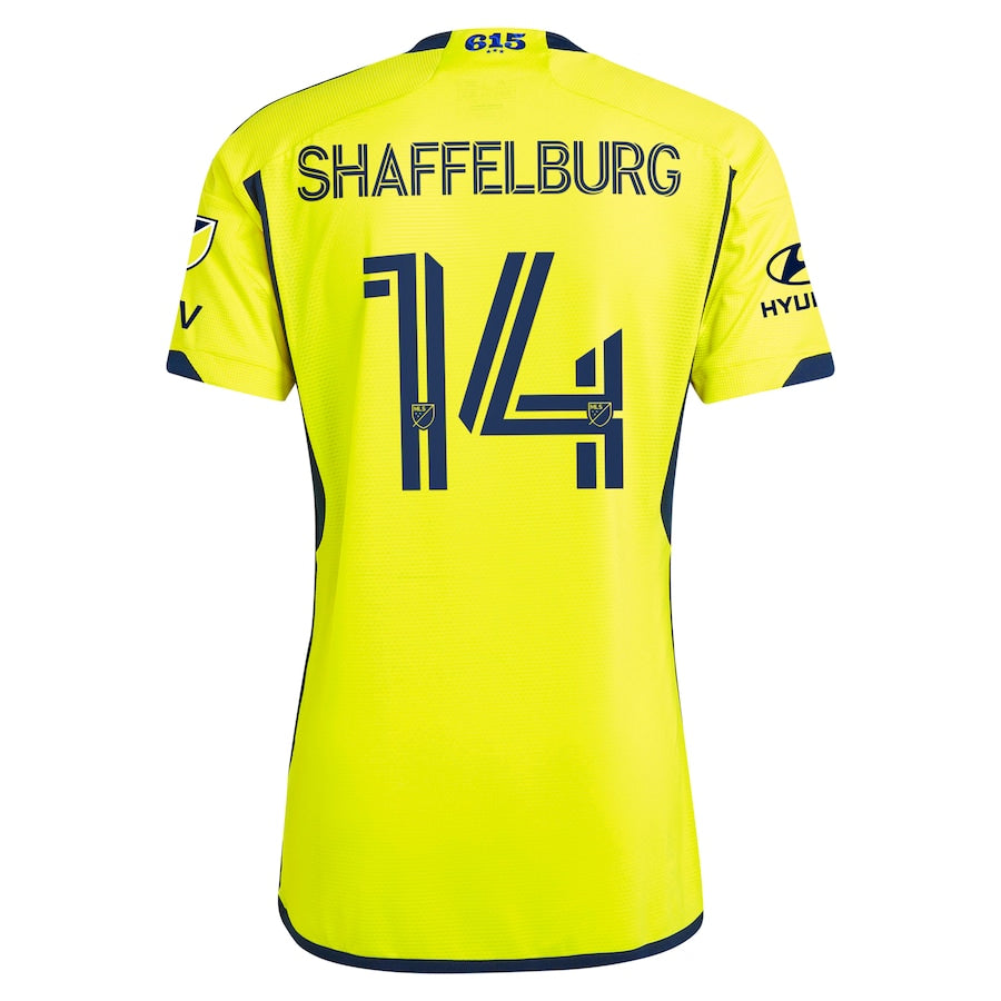 Jacob Shaffelburg Nashville SC  2024 The 615 Kit Authentic Player Soccer Shirt - Yellow