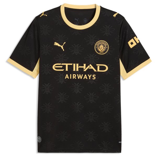 Erling Haaland Manchester City Puma 2026/27 Away Replica Jersey - Black