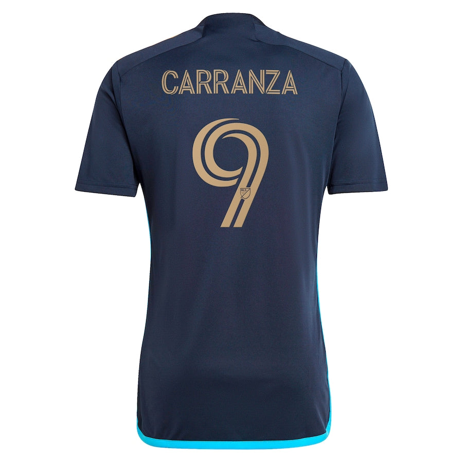 Julian Carranza Philadelphia Union  2024 The XV Kit Player Soccer Shirt – Navy