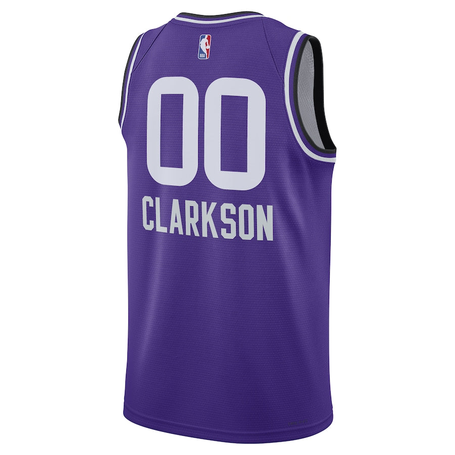 Jordan Clarkson Utah Jazz  Unisex 2023/24 Swingman Shirt - Purple - City Edition