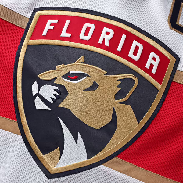 Hygo Shirts Florida Panthers Fanatics Away Premium Custom Jersey - White