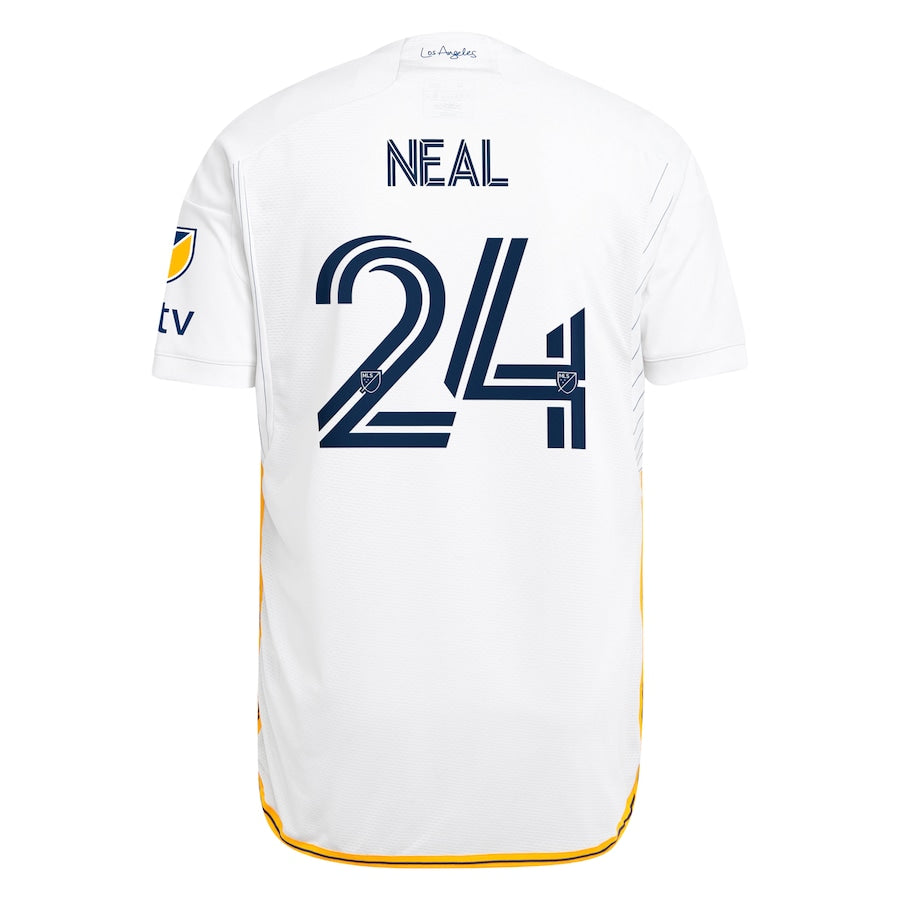 Jalen Neal LA Galaxy  2024 Angeleno Kit Authentic Player Soccer Shirt - White