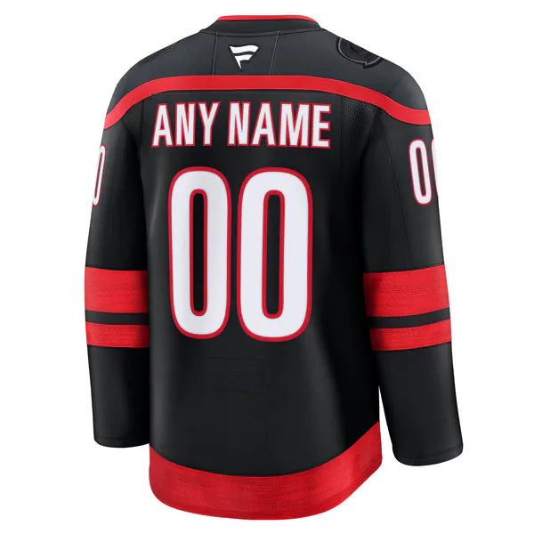 Hygo Shirts Carolina Hurricanes Fanatics Home Custom Jersey - Black